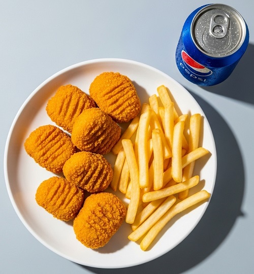 5 Pcs Nuggets Meal 